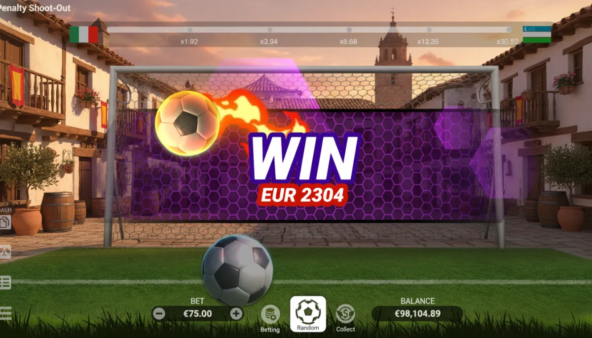 anteprima del gameplay di Penalty Shoot Out Italia: